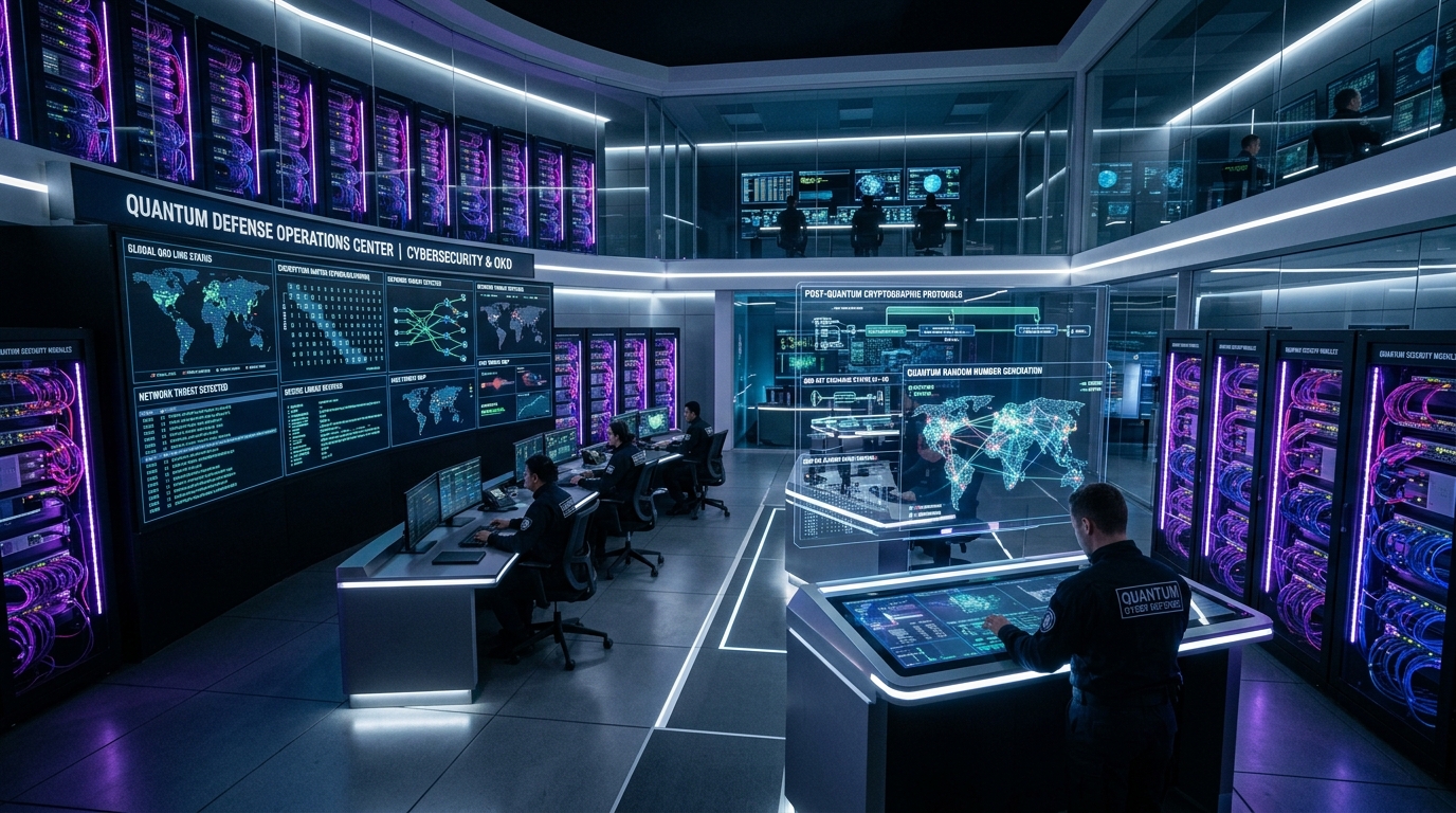 Quantum Cybersecurity Center Post-Quantum Cryptography and QKD Defense Operations