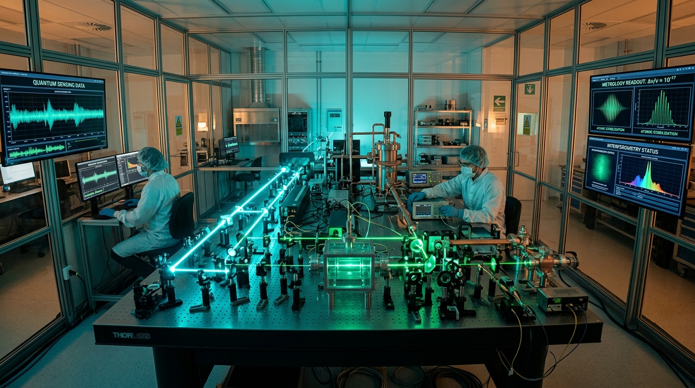 Quantum Sensing Innovation Center Atomic Metrology and Laser Metrology Lab